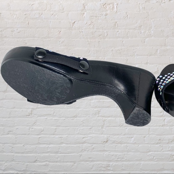 Onesole Snappy Sparkly clip on slide sandals - Picture 3 of 7